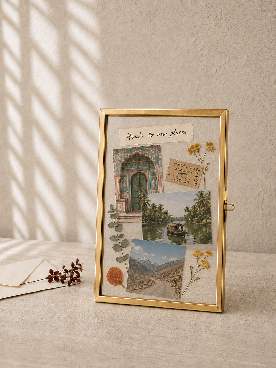 Vintage Floating Picture Frame