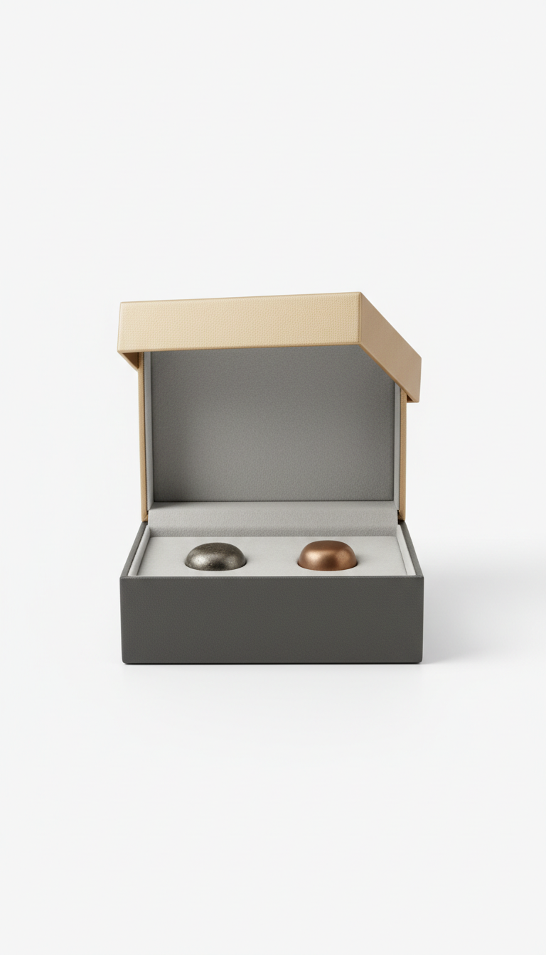 Signature onyx & champagne gift box