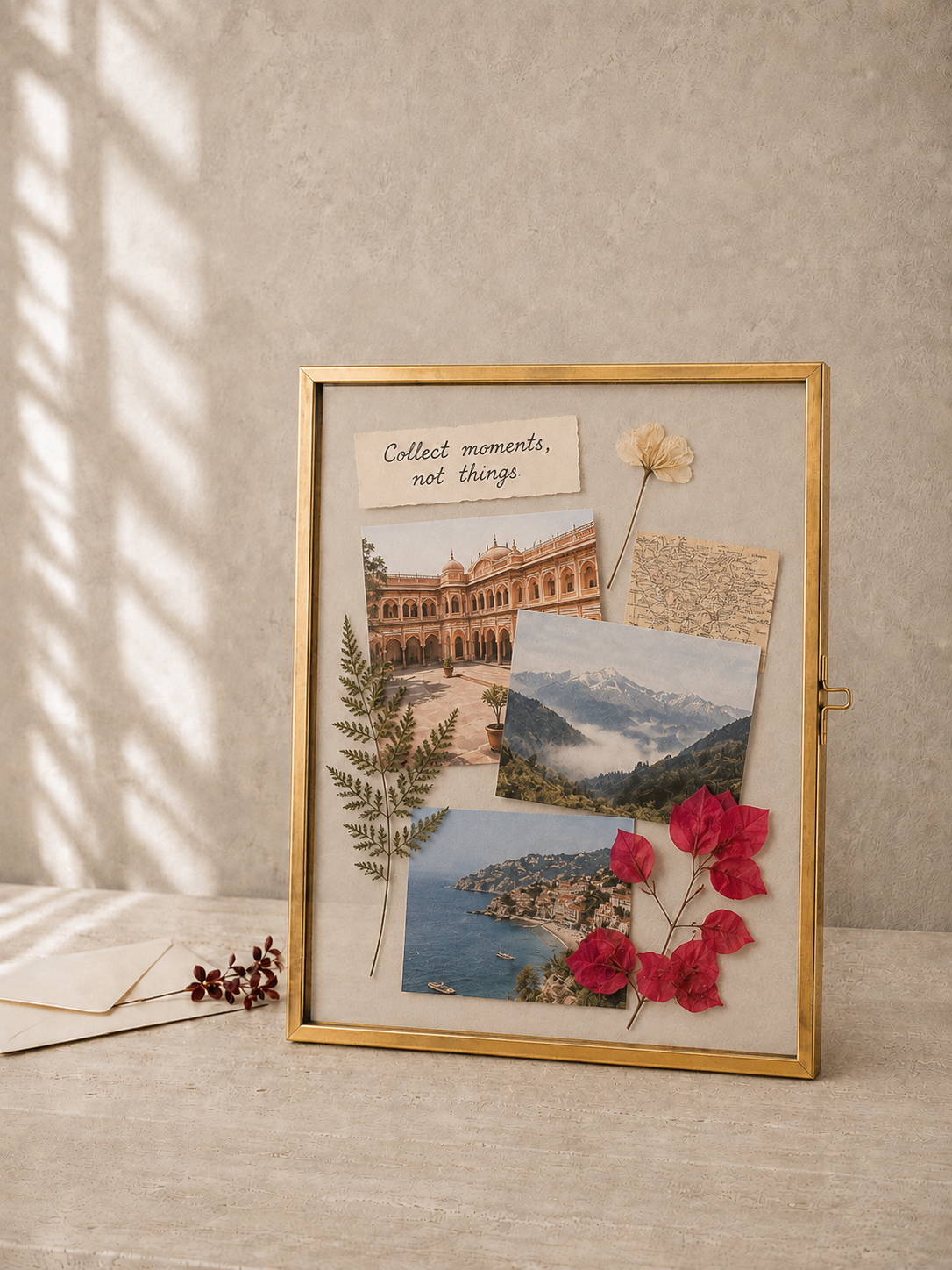 Vintage Floating Picture Frame