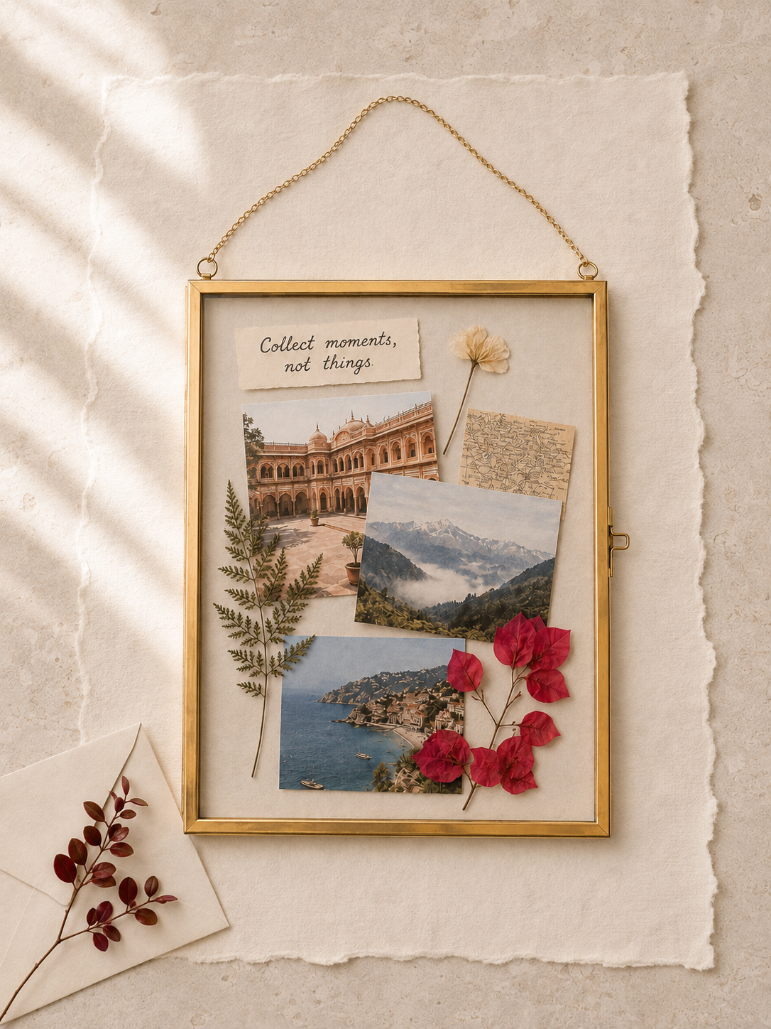 Vintage Floating Picture Frame