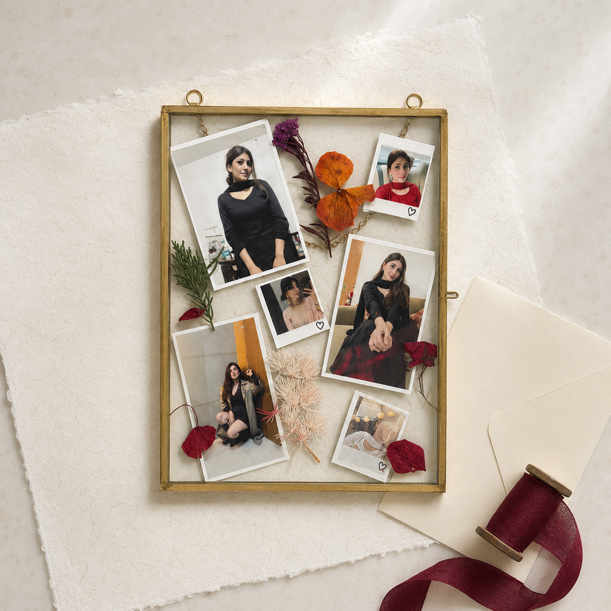 Vintage Floating Picture Frame